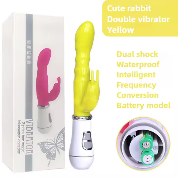 Vibrador de Conejo Fierce Horse Masaje de Autoestimulación para Mujeres Doble Vibración Impermeable - 1