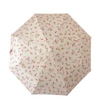 Paraguas Floral francés para tomar fotos para niñas, sombrilla de alto aspecto, totalmente automática, plegable, para sol soleado o lluvioso, protección UV - details 6