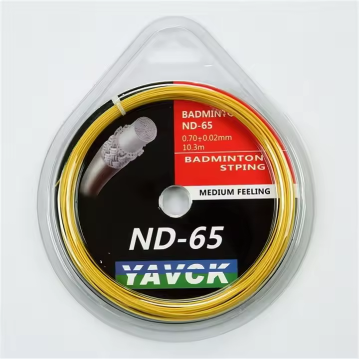 Equipo de nanofibra de carbono, línea de ND-65, volante de entrenamiento de bádminton, red de bádminton, cuerda de bádminton, línea de cuerda de bádminton - 1