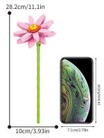 Bloques de construcción de flores eternas, juguetes para niños y niñas, Ramos para el Día de San Valentín, modelos de decoración del hogar ensamblados - details 14