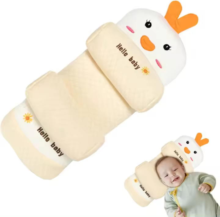 Almohada moldeadora de cabeza de bebé - Almohada para recién nacido para evitar la cabeza plana - Suave y transpirable - Antiinclinación durante 0-3 años - 1