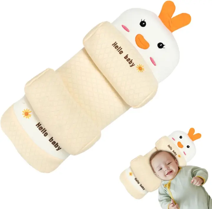 Almohada moldeadora de cabeza de bebé - Almohada para recién nacido para evitar la cabeza plana - Suave y transpirable - Antiinclinación durante 0-3 años - 1