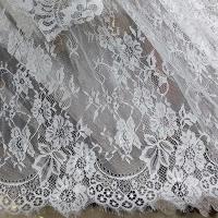 Mantel blanco vintage bodas, tela ENCE rectangular bordada para verano, fiesta al aire libre, decoración del hogar de la granja - details 4