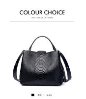 Bolso De Cuero Suave Y Genuino para Mujer, bolsa De Cuero con borde, diseñador, H - details 6