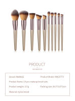 Juego de brochas de maquillaje profesional para mujer, alta calidad, belleza, maquillaje coreano, cosméticos, 10 Piezas - details 2