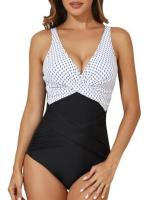 Traje de baño vintage de una pieza, traje de baño estampado para mujer, de verano, trajes de baño, trajes de baño bohemios para mujer - details 0