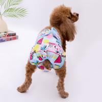 Ropa interior ajustable para perro, pañales de algodón suave con estampado Floral, bragas sanitarias para perros - details 3
