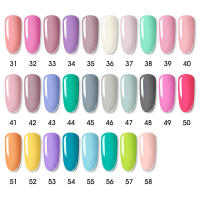 ROSALIND-botella de cristal de 15ml, Gel de uñas de Color puro brillante para diseño de uñas, lámpara LED/UV, esmalte de uñas de Gel de larga duración - details 4