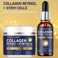 YOUNGCOME-Conjunto de crema de noche para cuello y cara para mujer, retinol antienvejecimiento, estiramiento facial antienvejecimiento, reparación nutritiva de colágeno - details 4