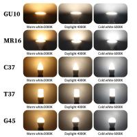 Luz CCT LED de Color Cambiante 6pcs LED de 3000K 4000K 6000K E27 B22 E14 GU10 GU5.3 - details 3