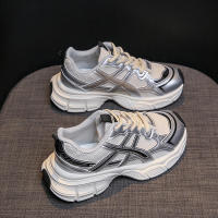 Verano Nuevo 2025 Transpirable Papá Casual Estudiantes Plataforma Zapatos para Correr para Mujeres - details 1