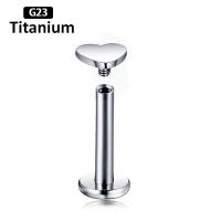 Piercing de titanio para la oreja, g23, labret tragus, anillos para labios, hilo interno, hélice, pendientes, aros para cartílago daith, 2 uds. - details 9