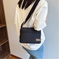 Bolso cuadrado portátil de estilo coreano para mensajes, bolso cruzado de nailon de Color sólido informal, bolso de hombro deportivo de gran capacidad para exteriores - details 4