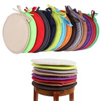 Cojines de Esponja Redondos en Venta Caliente Almohadillas de Silla de Comedor Jardín con Correa - details 2