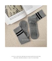 Calcetines de yoga profesionales de silicona antideslizantes para bailar en el suelo, calcetines deportivos informales de algodón a rayas para fitness, gimnasio, entrenamiento, pilates - details 10