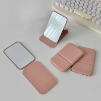 Espejo de Maquillaje Portátil Plegable Espejo de Escritorio de Cuero PU Lío Compacto para Viajes - details 2