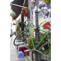 candado bicicleta antirrobo diseño compacto y ligero para mayor portabilidad - details 1