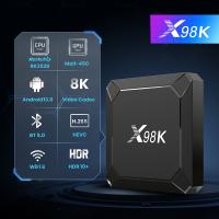 X98K Android 13 TV Box Quad Core 8K Video 4K@60fps H.265 Wifi6 Decodificador Rockchip RK3528 X98K TV Smart Box - details 0