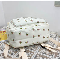 Mochila escolar fresca para mujer, literaria y artística, versátil, con flores informales, para niña y estudiante, novedad de 2024 - details 53