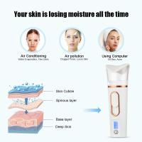 Pulverizador de niebla de mano, Nano instrumento de belleza, Mini humidificador hidratante, cuidado de la piel, pantalla LED, va - details 1