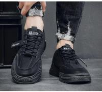 Nuevos zapatos de seguridad para el trabajo transpirables, plantillas de Eva cómodas y versátiles a la moda, zapatos superiores de goma para hombres, zapatillas de deporte para hombres, resistentes al desgaste - details 13