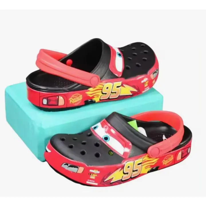 Zapatos clásicos de Rayo McQueen para hombre y mujer, adecuados para lugares informales, sandalias de playa, zapatillas - 1