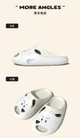 Cachorro de dibujos animados zapatillas frescas hogar de las mujeres nuevo baño interior baño EVA sandalias pareja zapatillas verano - details 10