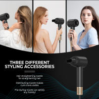 Nuevo secador de pelo de iones negativos para el hogar, temperatura constante, viento de alta velocidad, secador de pelo de secado rápido, secador de pelo frío y caliente alternativo - details 6
