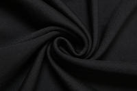 Viento 2024 Primavera/Verano nueva moda mujer puro deseo temperamento largo Color sólido cuello inclinado fuera del hombro vestido adelgazante - details 9