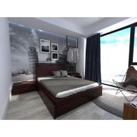 Cabecero Bora para Cama de 150 Fabricado en Madera Maciza de Pino insigni Acabado Blanco Satinado - details 10