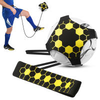 Pelota de fútbol ajustable para entrenamiento de habilidades, banda de malabares para práctica en solitario, cinturón elástico auxiliar circular, equipo de entrenamiento de patadas de fútbol - details 1