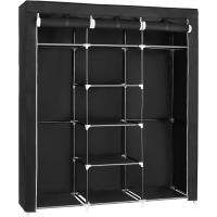 Armario organizadorTextil PlegableColor Negro150 x 45 x 175 cm - details 0