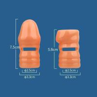 Empaque privado, juguetes sexys con bucle de manga para hombres, anillo para retrasar la eyaculación, condón erótico, consolador para adultos, sin vibrador, Sex Shop - details 5