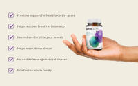 Probiotic, prebiotic toothpaste, mineral toothpaste
