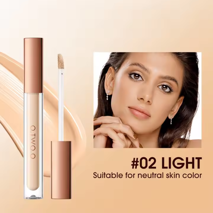 O.TWO.O corrector Base de maquillaje mate ligero impermeable ojos ojeras base crema corrector facial Comestics - 1