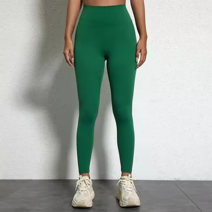 Malla de yoga suave para mujer, pantalones deportivos de talla grande, para gimnasio, entrenamiento integral, con bolsillo incorporado, color sólido, 3.0 - 1