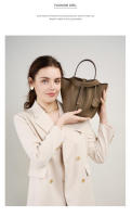 Nueva Moda Textura Bucket Bag, Cesta Vegetal Bolsos de Mujer, Bolso de Cuero, Nueva Boda Bolsas Premium - details 10