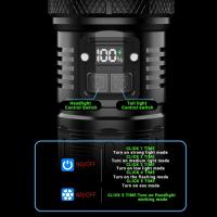 Linterna LED de alta potencia Linterna táctica con zoom de 2000W Resistente al agua - details 30