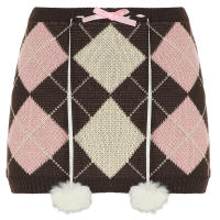 BUNO-faldas informales ajustadas de punto con lazo para mujer, minifaldas básicas ajustadas de cintura media, moda de otoño e invierno, ropa de calle para mujer 2025 - details 14