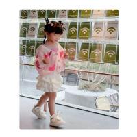 Zapatos casuales para niñas 2025 Zapatillas de deporte de princesa con flores de perlas y diamantes de imitación para niños - details 8