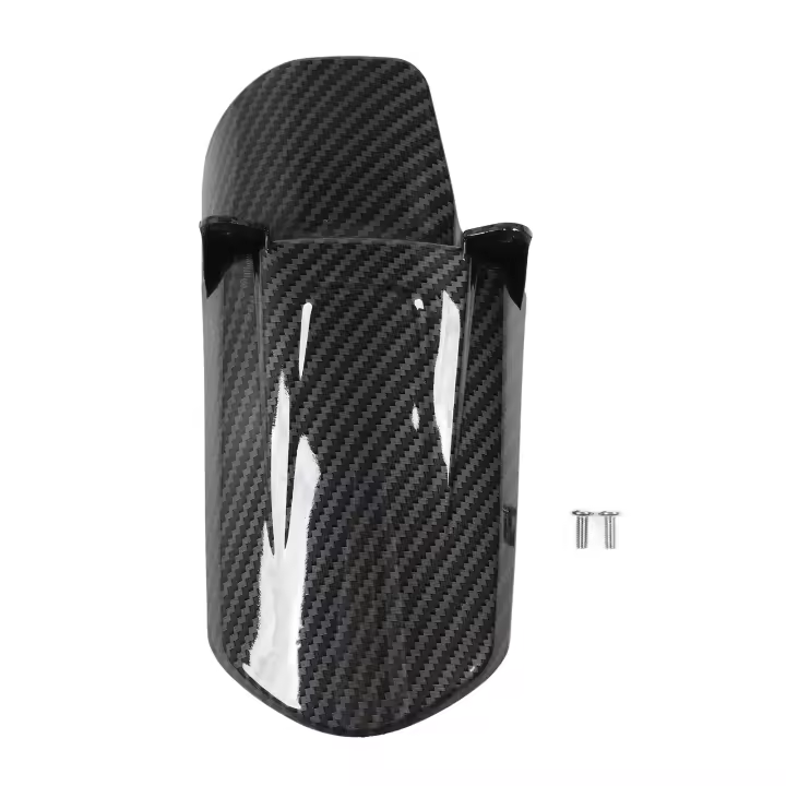 Guardabarros trasero de motocicleta, diseño de fibra de carbono, neumático de rueda, repuesto a prueba de salpicaduras para SUR‐RON Light Bee X S - 1