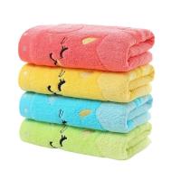 Toalla de Fibra de Bambú Suave para Niños Absorbente de Agua de Alta Calidad Tamaño 25*50CM - details 4
