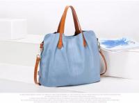 Bolso de piel auténtica para mujer, bandolera de hombro de diseñador de lujo, Color sólido, a la moda - details 2
