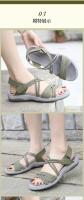 Nuevo 2025 sandalias deportivas de comercio exterior impresas Velcro casual zapatos de mujer de gran tamaño - details 5