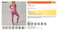 Conjunto de 2 uds de Yoga para mujer, sujetador con espalda hueca + pantalones cortos deportivos para levantamiento de cadera, conjunto de gimnasio sin costuras, ropa deportiva, chándal - details 0