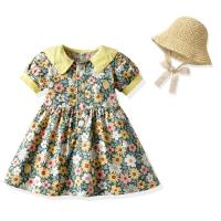 Traje Hermanos 2025 verano, niños y niñas pastoral de manga corta, camisa floral, mono y pantalones cortos. - details 8