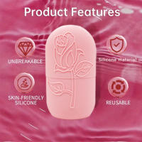 Rodillo de hielo de gel de silicona que ilumina la piel - herramienta de masaje facial reutilizable y resistente a fugas - details 2