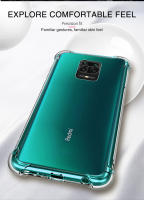 Airbag grueso a prueba de golpes TPU funda transparente para Xiaomi Redmi Note 9 9s Note9 Pro fundas de silicona transparente suave - details 6