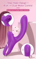 Vibrador de punto G, juguete sexual, potente inhalador de clítoris 2 en 1, consolador de estimulación al vacío, masturbación femenina - details 5