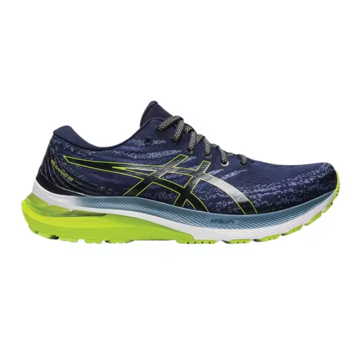 Leten Men GEL-KAYANO 29 Zapatillas para correr en Midnight/Lime Zest - 1